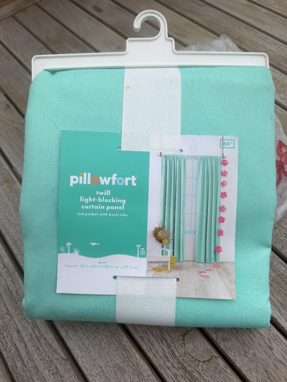 Pillowfort Twill Curtain Panel